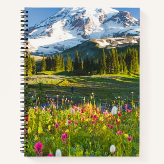 Bloemen | Mt. Rainier Wildbloemen Notitieboek (Voorkant)