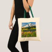 Bloemen | Mt. Rainier Wildbloemen Tote Bag (Voorkant (product))