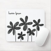 bloemen muismat (Met muis)