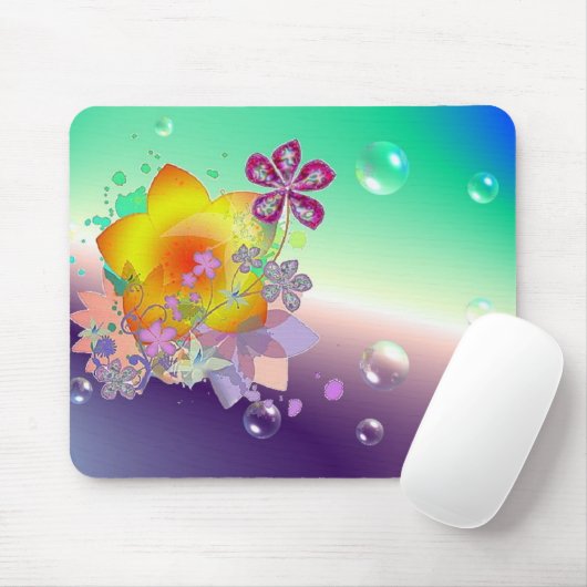 Bloemen Muismat (Met muis)