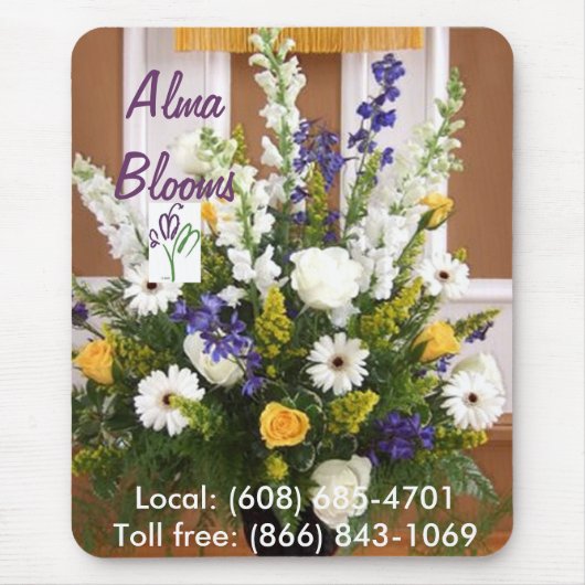 Bloemen Muismat (Voorkant)