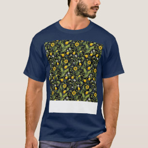 Bloemen Naadloos Patroon Boho Flower  Roos Wi T-shirt
