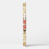 Bloemen naadloos patroonontwerp. Case-Mate iPhone case (Achterkant / Rechts)