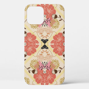 Bloemen naadloos  patroonontwerp. Case-Mate iPhone case