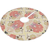 Bloemen naadloos patroonontwerp. kerstboom rok (Gekanteld)