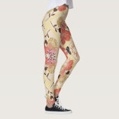 Bloemen naadloos patroonontwerp. leggings (Rechts)