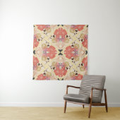 Bloemen naadloos  patroonontwerp. wandkleed (In Situ (horizontaal))