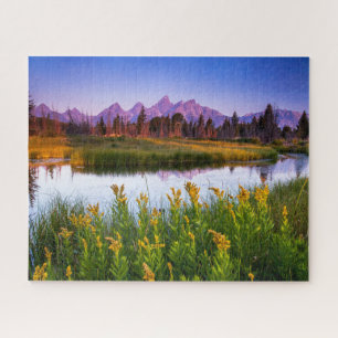 Bloemen   Nationaal park Grand Teton, Wyoming Legpuzzel
