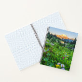 Bloemen | Nationaal park Mount Rainier Notitieboek (Binnen)