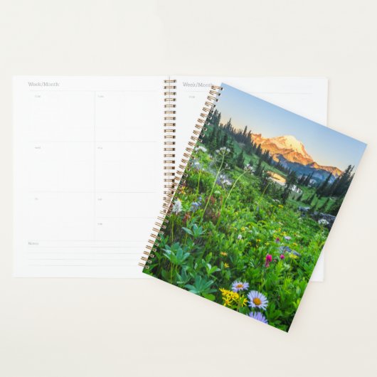 Bloemen | Nationaal park Mount Rainier Planner (Display)