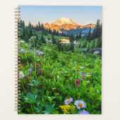 Bloemen | Nationaal park Mount Rainier Planner (Voorkant)