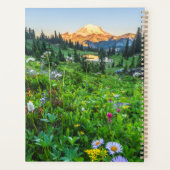 Bloemen | Nationaal park Mount Rainier Planner (Achterkant)