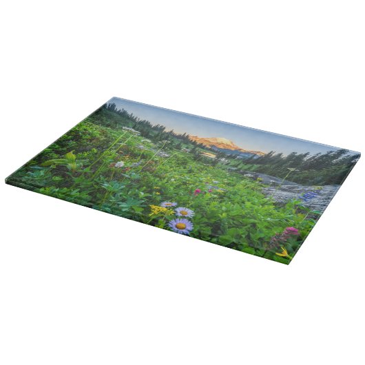 Bloemen | Nationaal park Mount Rainier Snijplank (Hoek)