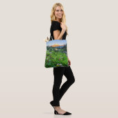 Bloemen | Nationaal park Mount Rainier Tote Bag (Op model)
