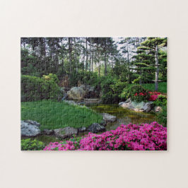 Bloemen Nationaal Park Schilderachtig water Legpuzzel