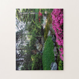 Bloemen Nationaal Park Schilderachtig water Legpuzzel