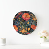 Bloemen natuur kunst grote klok (Huis)