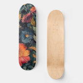 Bloemen natuur kunst persoonlijk skateboard (Voorkant)