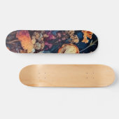 Bloemen natuur kunst persoonlijk skateboard (Horizontaal)