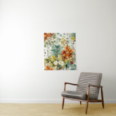 Bloemen natuur kunst wandkleed (In situ)