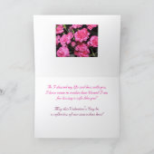 Bloemen & Natuur, Modern, Vrouw Valentijns Kaart (Binnen)