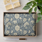  Bloemen Navy & Cream Botanical Tissuepapier (Geschenk)