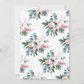  Bloemen Nieuwe Huis Housewarming Party Aankondiging (Achterkant)