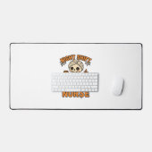 Bloemen Night Shift Nurse Skeleton Halloween RN Nu Bureaumat (Keyboard & Muis)