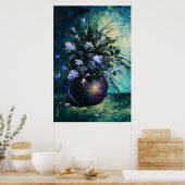 bloemen nog steeds leven c479 poster (Keuken)