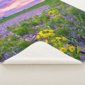 Bloemen | North Dakota Red River Valley Sherpa Deken (3/4)