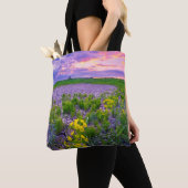 Bloemen | North Dakota Red River Valley Tote Bag (Dichtbij)