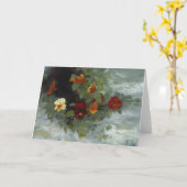 Bloemen notakaart kaart (Gele Bloem)