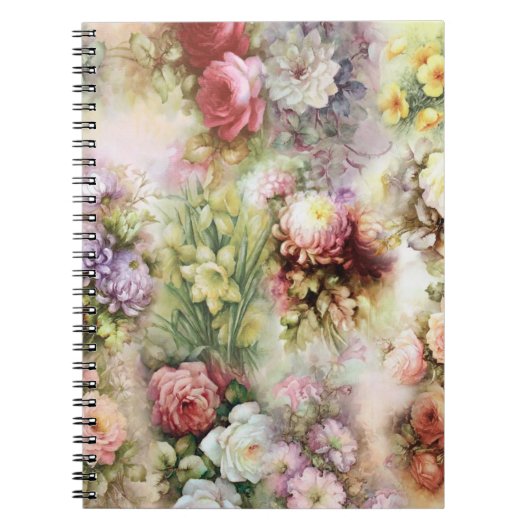 bloemen notitieboek (Voorkant)