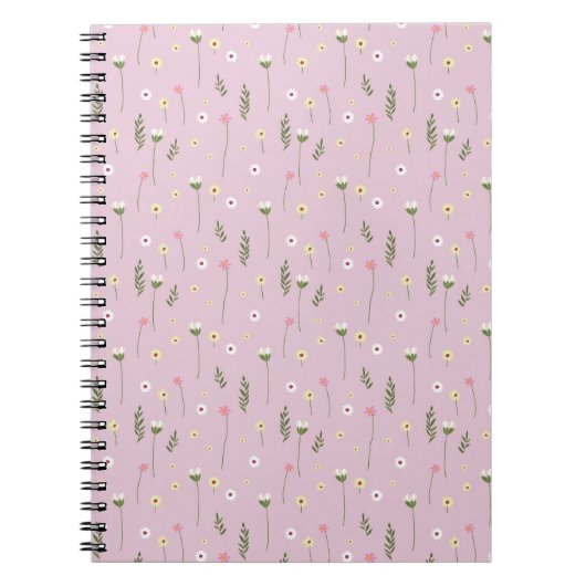bloemen notitieboek (Voorkant)