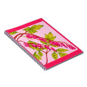 bloemen notitieboek (Rechterzijde)