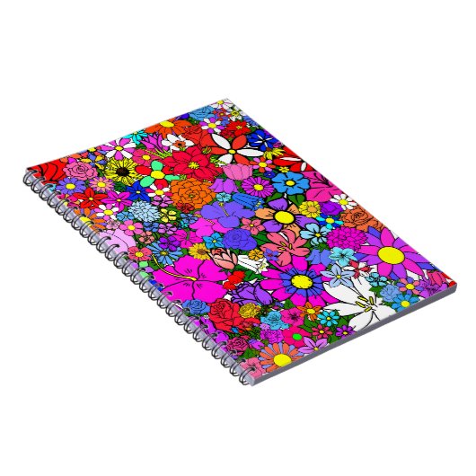 Bloemen Notitieboek (Rechterzijde)