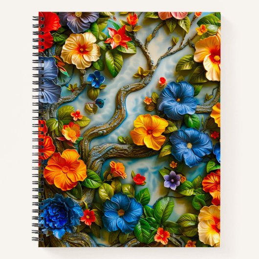 Bloemen Notitieboek (Voorkant)