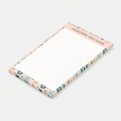 Bloemen notities post-it® notes (Schuin)