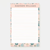Bloemen notities post-it® notes (Voorkant)