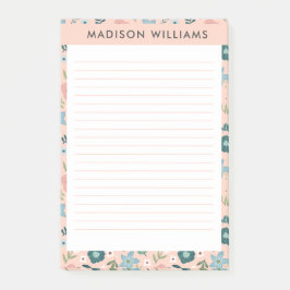 Bloemen notities post-it® notes