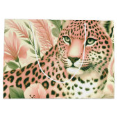  Bloemen Oerwoud Luipaard Groot Cadeauzakje (Achterkant)
