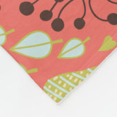 Bloemen om je te laten glimlachen Fleece Deken (Hoek)