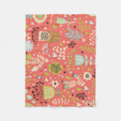 Bloemen om je te laten glimlachen Fleece Deken (Voorkant)