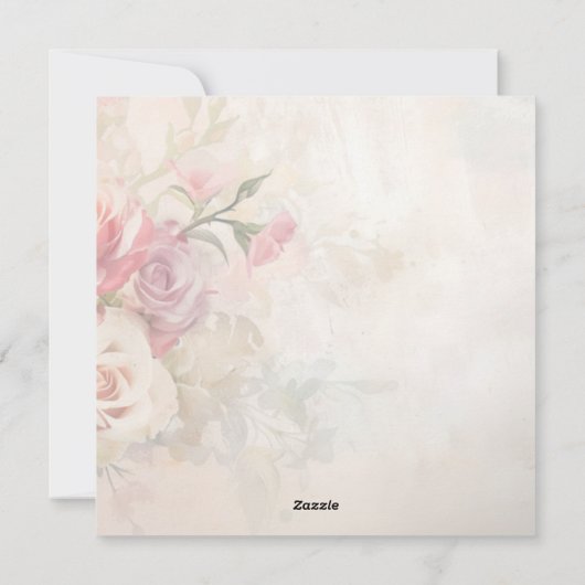  Bloemen Oma Moederdag Kaart (Achterkant)