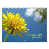 Bloemen Omhoog Sluiten Agenda Kalender (Hoes)