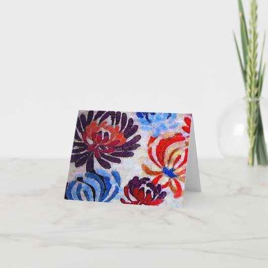 Bloemen Ontmoeten ~ Kaart / Uitnodigingen (Voorkant)