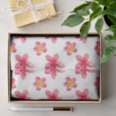 Bloemen (Ontwerp 39 Rode Serie) Tissuepapier (Geschenk)