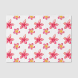 Bloemen (Ontwerp 39 Rode Serie) Tissuepapier