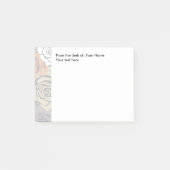 Bloemen Ontwerp van het Bureau van Post-it® Notes (Voorkant)