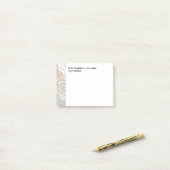 Bloemen Ontwerp van het Bureau van Post-it® Notes (Op bureau)